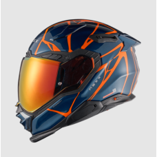 Мотошолом Nexx X.WST3 B-SIDE BLUE TEAL.ORANGE XL