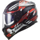 Мотошолом LS2 FF327 Challenger Spin Black Red White