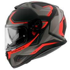 Мотошолом MT THUNDER 3 SV Turbine Matt Fluor Orange