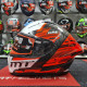 Мотошолом MT KRE+ Carbon Brush A5 Gloss Pearl Red