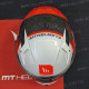 Мотошолом MT KRE+ Carbon Brush A5 Gloss Pearl Red