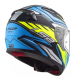 Мотошолом LS2 FF353 Rapid Gale Matt Black Blue Yellow
