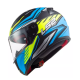 Мотошолом LS2 FF353 Rapid Gale Matt Black Blue Yellow