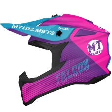 Мотошолом MT FALCON System Gloss Pink