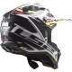 Мотошолом LS2 MX700 Subverter Evo Stomp White Black