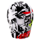 Мотошолом дитячий LEATT Helmet GPX 3.5 Jr Zebra M(p)