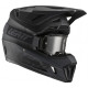 Мотошолом LEATT GPX 7.5 Black з окулярами XXL