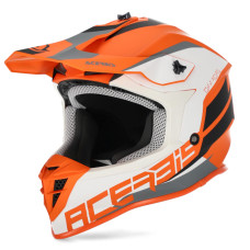 Мотошолом ACERBIS LINEAR Orange White