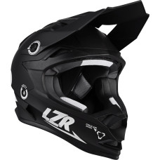 Мотошолом LAZER OR1 Jr X-Line Matt Black White XXS