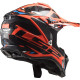 Мотошолом LS2 MX700 Subverter EVO Stomp Orange Black