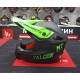 Мотошолом MT FALCON System Matt Fluor Green