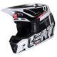 Мотошолом LEATT GPX 7.5 Black з окулярами