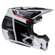 Мотошолом LEATT GPX 7.5 Black з окулярами