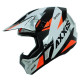 Мотошолом AXXIS WOLF RAID A4 Matt Fluor Orange