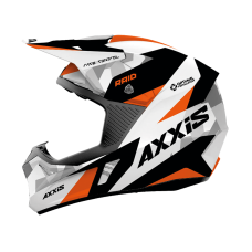 Мотошолом AXXIS WOLF RAID A4 Matt Fluor Orange