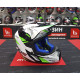 Мотошолом AXXIS WOLF RAID A3 Matt Fluor Green