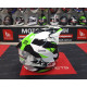 Мотошолом AXXIS WOLF RAID A3 Matt Fluor Green