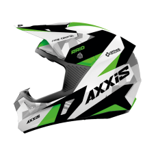 Мотошолом AXXIS WOLF RAID A3 Matt Fluor Green