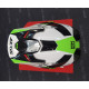 Мотошолом AXXIS WOLF RAID A3 Matt Fluor Green