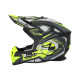 Шолом ACERBIS LINEAR 2206 black fluo yellow L