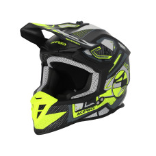 Шолом ACERBIS LINEAR 2206 black fluo yellow L