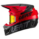 Мотошолом LEATT GPX 8.5 Red з окулярами