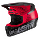 Мотошолом LEATT GPX 8.5 Red з окулярами