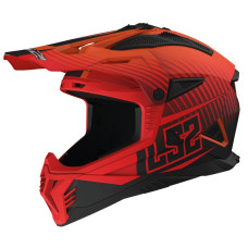 Мотошолом LS2 MX708 Fast 2 Dack Orange Red