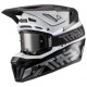 Мотошолом LEATT GPX 8.5 Black з окулярами