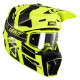 Мотошолом LEATT GPX 3.5 Citrus з окулярами
