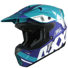 Мотошолом AXXIS WOLF Jackal C7 Matt Blue S