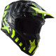 Мотошолом LS2 MX703 C X-Force Barrier Hi-Viz Yellow Green XXXL