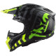 Мотошолом LS2 MX703 C X-Force Barrier Hi-Viz Yellow Green XXXL