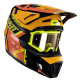 Мотошолом LEATT GPX 7.5 Citrus з окулярами