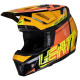 Мотошолом LEATT GPX 7.5 Citrus з окулярами