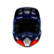 Мотошолом FOX V1 Prix Helmet Orange Blue XXL