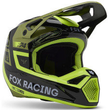 Шолом FOX V1 HELMET RACE SPEC Pale Green XXL