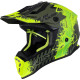 Мотошолом Just1 J38 Mask Fluo Yellow Black Green - Matt