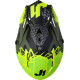 Мотошолом Just1 J38 Mask Fluo Yellow Black Green - Matt