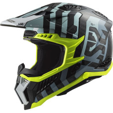 Мотошолом LS2 MX703 C X-Force Barrier Sky Blue L