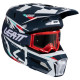 Мотошолом LEATT Moto 3.5 Helmet + Goggle Blue, XL