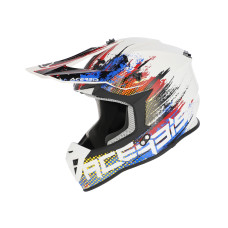 Шолом ACERBIS LINEAR 2206 white blue red L