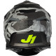 Мотошолом Just1 J39 Kinetic Camo Fluo Yellow Red Black - Matt