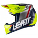 Мотошолом LEATT GPX 7.5 Lime з окулярами