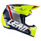 Мотошолом LEATT GPX 7.5 Lime з окулярами