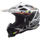 Мотошолом LS2 MX700 Subverter EVO Stomp White Black XL