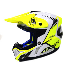 Мотошолом AXXIS WOLF Star Track A3 Gloss Fluo Yellow