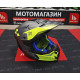 Мотошолом AXXIS WOLF RACON C1 Matt Fluor Yellow Gray