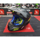 Мотошолом AXXIS WOLF RACON C1 Matt Fluor Yellow Gray