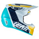 Мотошолом LEATT GPX 7.5 Aqua з окулярами